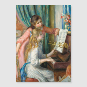 Renoir Twee Meisjes bij de Piano Print Muziek Fijn