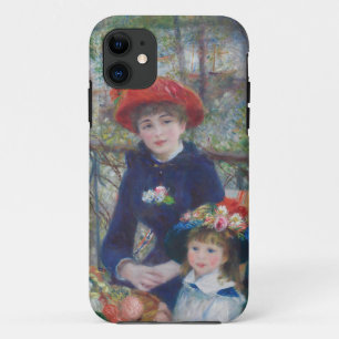 Renoir Twee Zusters Terras Frans Impressionisme Case-Mate iPhone Case