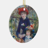 Renoir Twee Zusters Terras Frans Impressionisme Keramisch Ornament (Rechts)
