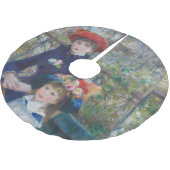 Renoir Twee Zusters Terras Frans Impressionisme Kerstboom Rok (Gekanteld)
