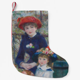 Renoir Twee Zusters Terras Frans Impressionisme Kleine Kerstsok