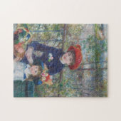 Renoir Twee Zusters Terras Frans Impressionisme Legpuzzel (Horizontaal)