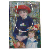 Renoir Twee Zusters Terras Frans Impressionisme Medium Cadeauzakje (Voorkant)