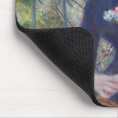 Renoir Twee Zusters Terras Frans Impressionisme Muismat (Hoek)