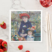 Renoir Twee Zusters Terras Frans Impressionisme Servet (Insitu)