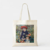 Renoir Twee Zusters Terras Frans Impressionisme Tote Bag (Achterkant)