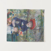 Renoir Twee Zusters Terras Frans Impressionisme Wandkleed (Voorkant (horizontaal))