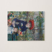 Renoir Twee Zusters Terras Impressionisme Schilder Legpuzzel (Horizontaal)