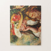 Renoir Two Girls Reading in de tuinschildpad Legpuzzel (Verticaal)