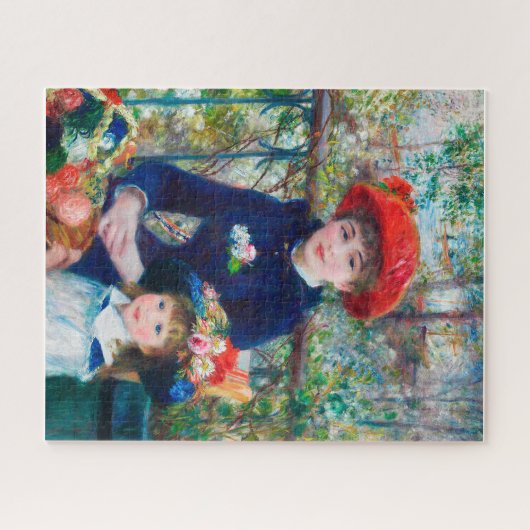 Renoir Two Sisters Legpuzzel (Horizontaal)