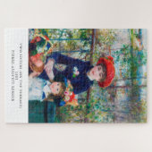 Renoir "Two Sisters (On the Terrace)" Fine Art Legpuzzel (Horizontaal)