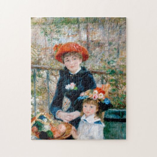 Renoir "Two Sisters (on the Terrace)" Legpuzzel (Verticaal)