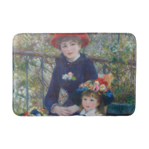 Renoir Two Sisters Terrace Frans Impressionisme  Badmat