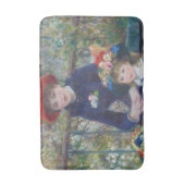 Renoir Two Sisters Terrace Frans Impressionisme Badmat (Voorkant Verticaal)