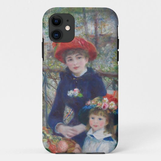 Renoir Two Sisters Terrace Frans Impressionisme  Case-Mate iPhone Case (Achterkant)