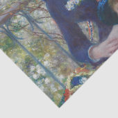 Renoir Two Sisters Terrace Frans Impressionisme Tissuepapier (Detail)