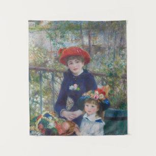 Renoir Two Sisters Terrace Frans Impressionisme Wandkleed
