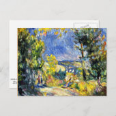 Renoir - Uitzicht Dicht bij Antibes Briefkaart (Voorkant / Achterkant)