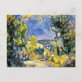 Renoir - Uitzicht Dicht bij Antibes Briefkaart (Voorkant)
