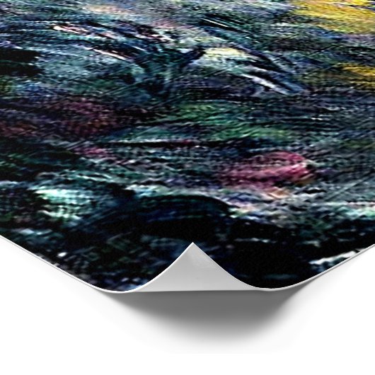 Renoir - Uitzicht Dicht bij Antibes Poster (Hoek)