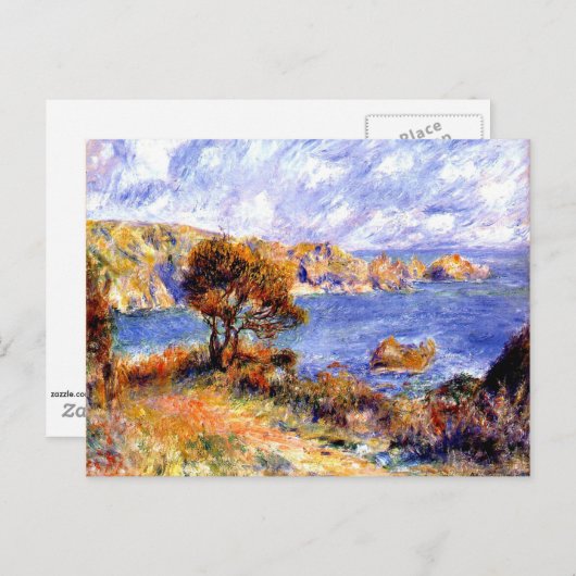 Renoir - Uitzicht op Guernsey Briefkaart (Voorkant / Achterkant)
