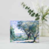 Renoir - Uitzicht van Mourillon Briefkaart (Staand voorkant)