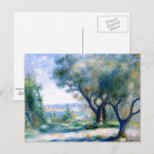 Renoir - Uitzicht van Mourillon Briefkaart (Voorkant / Achterkant)