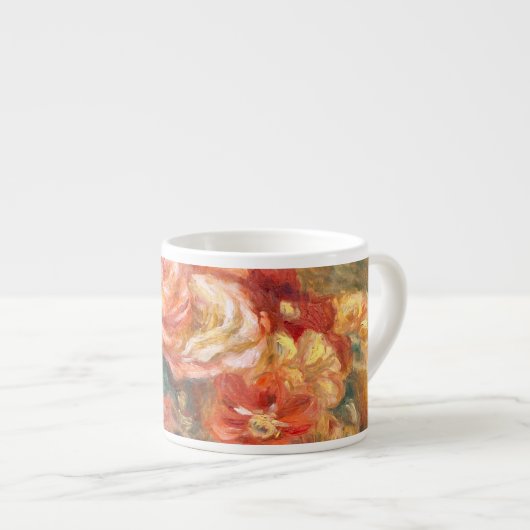 Renoir Vaas van Rozen Fine Art Espresso Kop (Voorkant rechts)