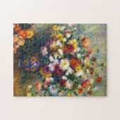 Renoir Vase of Chrysanthemums Fine Art Legpuzzel (Horizontaal)