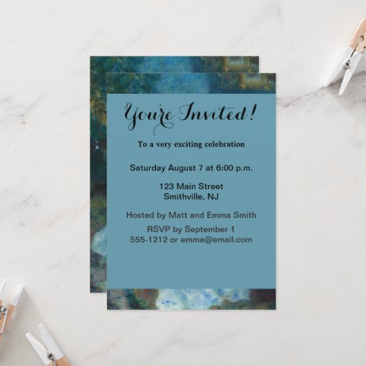 Renoir Vrouw aan de Piano Vintage Impressionist Kaart (Voorkant / Achterkant in situ)