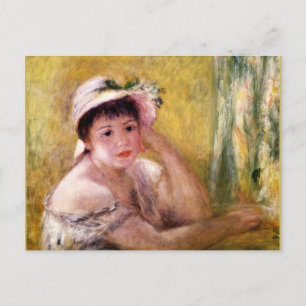 Renoir, Vrouw in een Pet Briefkaart
