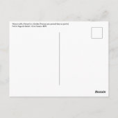 Renoir - Vrouw met een Parasol in een Tuin Briefkaart (Achterkant)