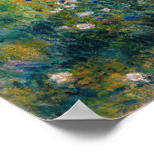 Renoir - Vrouw met een Parasol in een Tuin Poster (Hoek)