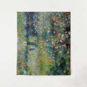 Renoir - Vrouw met een Parasol in een Tuin Wandkleed (Voorkant)