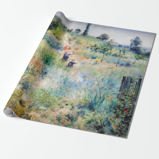 Renoir - Weg leidt door Tall Grass Cadeaupapier (Uitgerold)