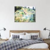 Renoir - Weg leidt door Tall Grass Canvas Afdruk (Insitu (Slaapkamer))