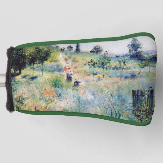 Renoir - Weg leidt door Tall Grass Golfheadcover (Voorkant)