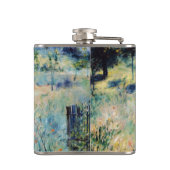 Renoir - Weg leidt door Tall Grass Heupfles (Achterkant)