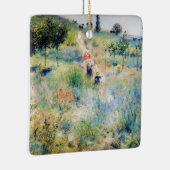 Renoir - Weg leidt door Tall Grass Keramisch Ornament (Rechts)