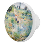 Renoir - Weg leidt door Tall Grass Keramische Knop (Rechts)