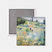 Renoir - Weg leidt door Tall Grass Magneet (Voorkant / Achterkant)