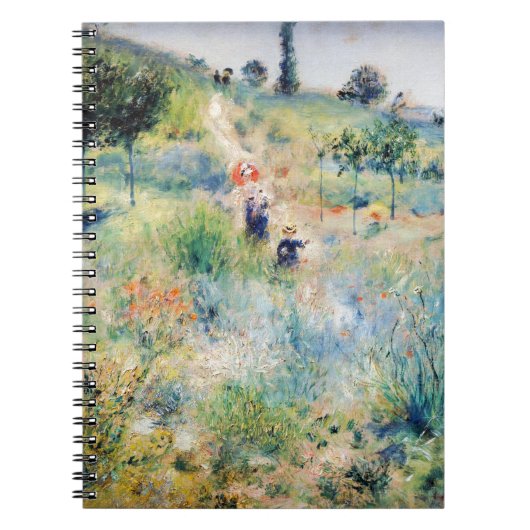 Renoir - Weg leidt door Tall Grass Notitieboek (Voorkant)