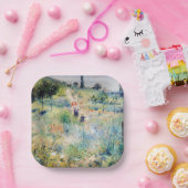 Renoir - Weg leidt door Tall Grass Papieren Bordje (Feest)