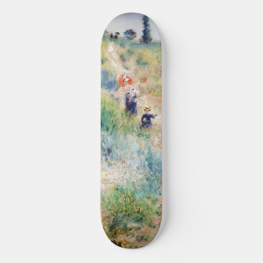 Renoir - Weg leidt door Tall Grass Persoonlijk Skateboard (Voorkant)