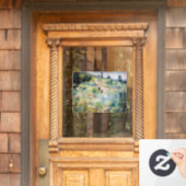 Renoir - Weg leidt door Tall Grass Raamsticker (Huis Deur)