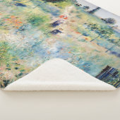 Renoir - Weg leidt door Tall Grass Sherpa Deken (3/4)