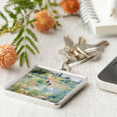 Renoir - Weg leidt door Tall Grass Sleutelhanger (Zijkant)