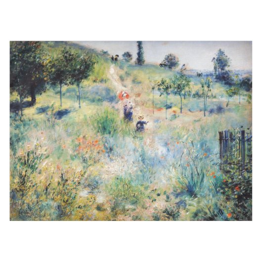 Renoir - Weg leidt door Tall Grass Tafelkleed (Voorkant (Horizontaal))