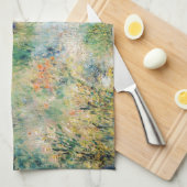 Renoir - Weg leidt door Tall Grass Theedoek (Quarter Fold)
