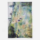 Renoir - Weg leidt door Tall Grass Theedoek (Verticaal)